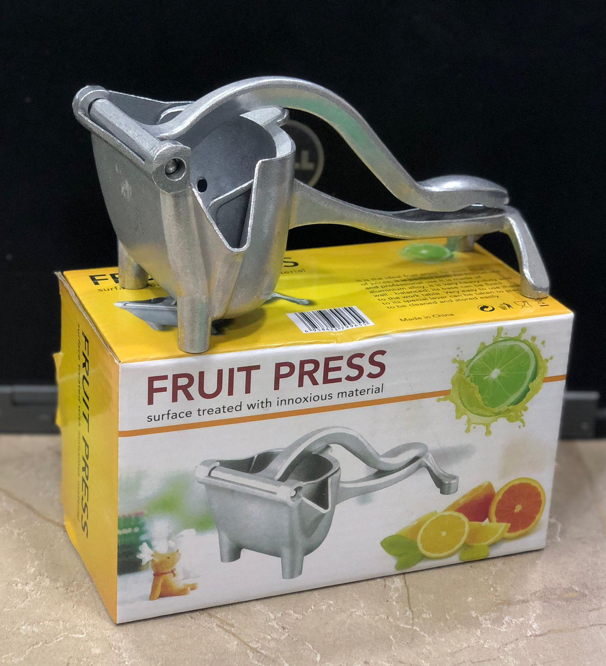 Stainless Steel Lemon & Orange Juicer – Manual Handheld Citrus Fruit Squeezer
