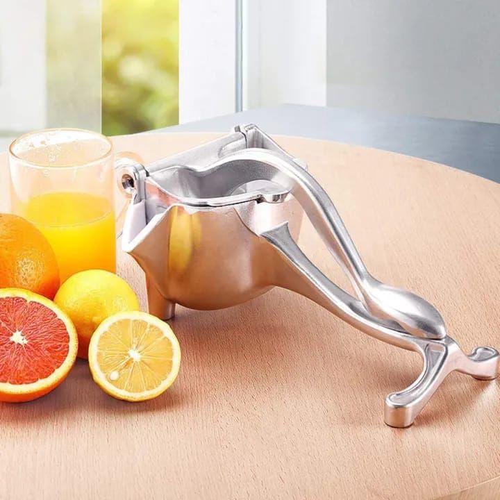 Stainless Steel Lemon & Orange Juicer – Manual Handheld Citrus Fruit Squeezer