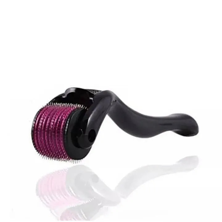Titanium Derma Roller 0.5mm – Facial Microneedling Roller with Protective Storage Box